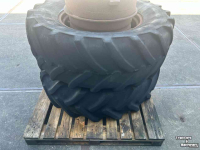 Wielen, Banden, Velgen & Afstandsringen Michelin Dubbelwiel+haken 480/65R28