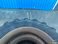 Wielen, Banden, Velgen & Afstandsringen Michelin Dubbelwiel+haken 480/65R28