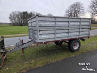 Kipper / Kiepwagen / Landbouwkipper Kersten 3,5 tons gegalvaniseerd kipper kipkar