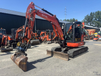 Bandenkraan / Graafmachine op wielen Kubota KX57-4