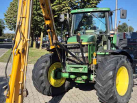 Tractor / Trekker John Deere 6810 PQ+, TLS, kruip, airco met Herder MBK135LSH maaiarm