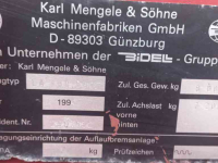 Opraapwagen Mengele Super Garant 538/2
