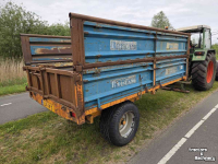 Kipper / Kiepwagen / Landbouwkipper Rolland BH45 kipper met kleppen en deuren