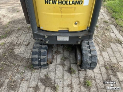 Rupskraan New Holland E 10 SR minikraan, mini graver