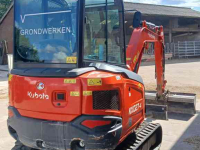 Mini-graver / Mini-graafmachine Kubota Kx 27-4