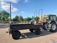 Dieplader / Aanhanger  VIERWIELIGE LANDBOUWWAGEN
