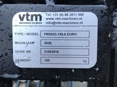 Puinrieken VTM PBS023-159 euro aansluiting