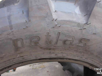 Wielen, Banden, Velgen & Afstandsringen  440/65R28 Petlas TA-110 trekkerbanden voorbanden tractorbanden nieuw/gedemonteerd