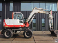 Bandenkraan / Graafmachine op wielen Takeuchi TB070W mobiele graafmachine mobiele kraan bandenkraan