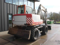 Bandenkraan / Graafmachine op wielen Takeuchi TB070W mobiele graafmachine mobiele kraan bandenkraan