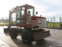 Bandenkraan / Graafmachine op wielen Takeuchi TB070W mobiele graafmachine mobiele kraan bandenkraan