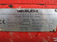 Bandenkraan / Graafmachine op wielen Takeuchi TB070W mobiele graafmachine mobiele kraan bandenkraan