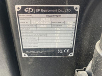 Elektrische palletwagen EP Equipment EP Equipment EPL154 pompwagen