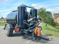 Mestpomp  Pomptankwagen met compressor - en Doda pomp