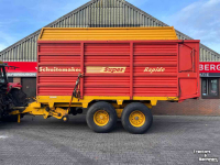 Opraapwagen Schuitemaker Rapide 125 S opraapwagen. Weidebouwmachines