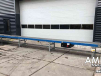 Transportband  10000X600 MM TRANSPORTBAND VLAKKE BAND FLAT BELT CONVEYOR BELT FLACHBAND FÖRDERBAND