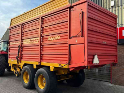 Opraapwagen Schuitemaker Rapide 125 S opraapwagen. Weidebouwmachines