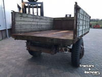 Kipper / Kiepwagen / Landbouwkipper  Kipper met houten opbouw