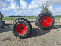 Wielen, Banden, Velgen & Afstandsringen Michelin 16.9R24 & 18.4R38 AgriBIB