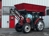 Traktoren Massey Ferguson 4355 | 24/24 powershuttle | Plantdak met voorlader