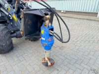 Grondboren Giant Boorunit 3500Max met houtsplijter