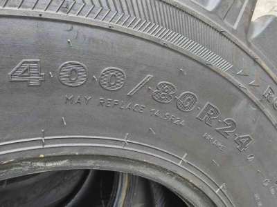 Wielen, Banden, Velgen & Afstandsringen Nokian 480/80R34 en 400/80R24 TRI2 straatbanden gazonbanden
