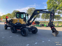 Graafmachine Volvo EW60 E mobiele graafmachine  kraan