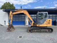 Rupskraan / Graafmachine op rupsen Case CX 80