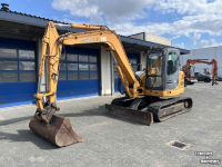 Rupskraan / Graafmachine op rupsen Case CX 80