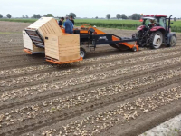 Aardappelrooier  Tuma kistenlader / aardappellader - stammenlader