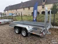 Auto-aanhangwagen t/m 3500 Kg Saris machine transporter