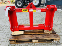 Shovel / Wiellader / Kniklader Kemp Adapter Terex scheaff yanmar naar 3 punt