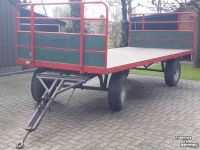 Vierwielige wagen / Landbouwwagen  Eigen bouw