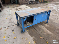 Werktafel  werkbank gereedschapkist