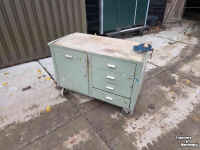 Werktafel  werkbank gereedschapkist