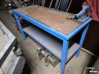 Werktafel  werkbank gereedschapkist