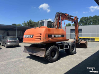 Bandenkraan / Graafmachine op wielen Terex TW 150 / Atlas