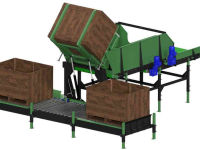 Overige inschuurmachines en toebehoren MFP WSA automatische bunker/kantelcombinatie