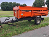 Kipper / Kiepwagen / Landbouwkipper Agromet T039 5 tons kipper in nette staat
