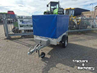 Dieplader / Aanhanger  Huif aanhanger 750 kg.