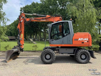 Graafmachine Atlas TW140 Mobiele kraan