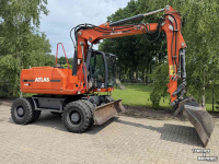 Graafmachine Atlas TW140 Mobiele kraan
