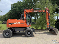 Graafmachine Atlas TW140 Mobiele kraan