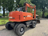 Graafmachine Atlas TW140 Mobiele kraan