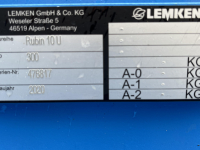 Schijveneg Lemken Rubin 10/300 met FRW540