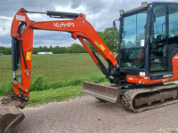 Mini-graver / Mini-graafmachine Kubota Kx027-4