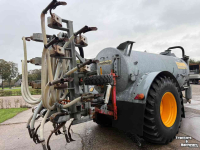Mesttank Veenhuis Ecovac 8000 giertank + Bouwland injecteur bemester