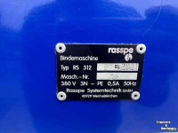 Bindingsmachine  Rasspe RS 312 bindmachine