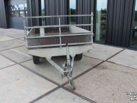 Auto-aanhangwagen t/m 3500 Kg Hapert DL2000 tandemas aanhangwagen aanhanger tandemasser