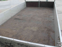 Auto-aanhangwagen t/m 3500 Kg Hapert DL2000 tandemas aanhangwagen aanhanger tandemasser